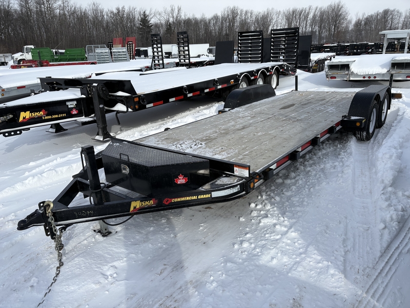 2024 Miska 18' Deluxe Car Hauler